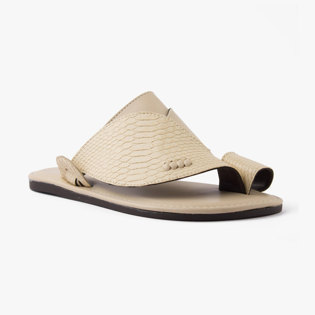 حذاء شرقي تركي ملمس قشري (المريح)