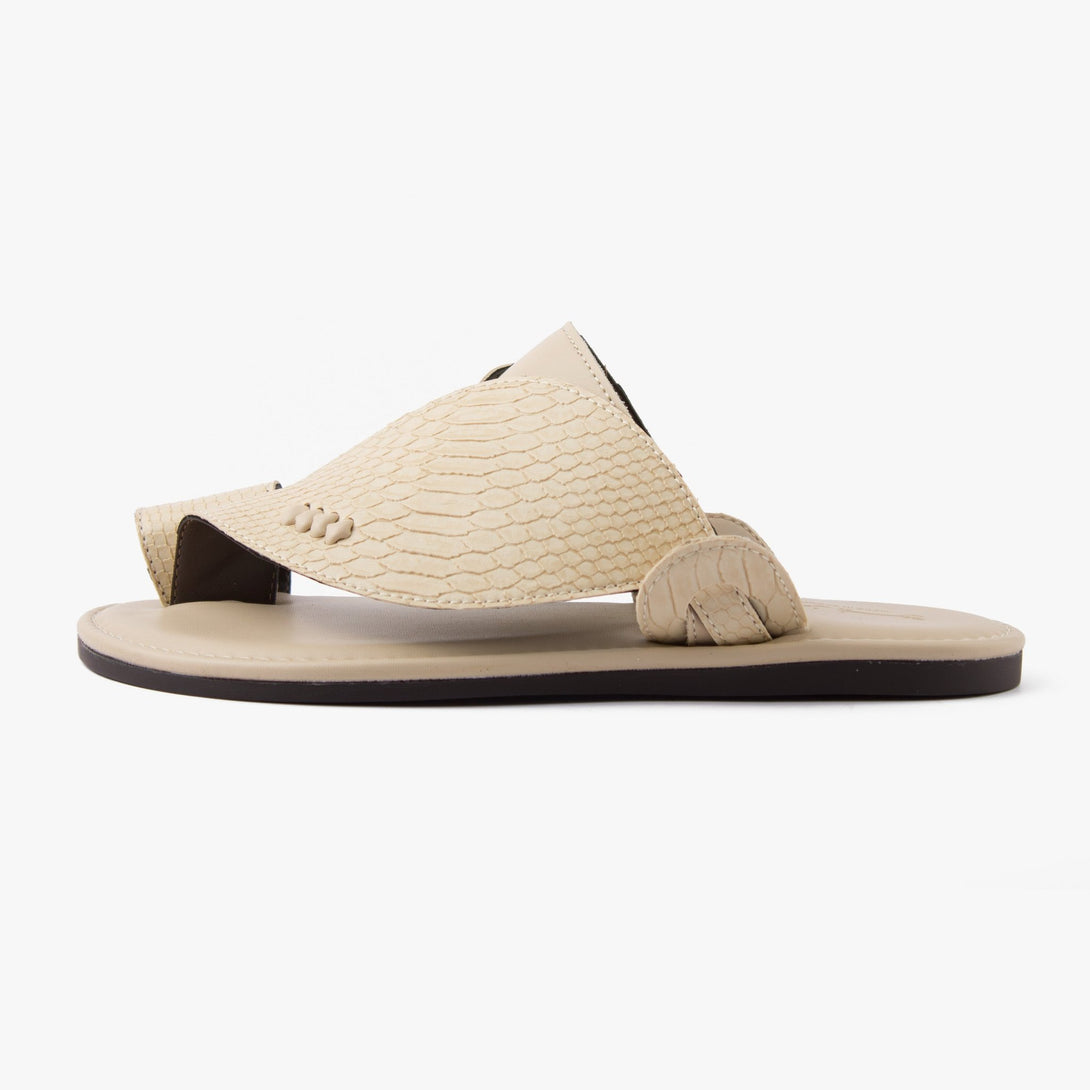 حذاء شرقي تركي ملمس قشري (المريح)