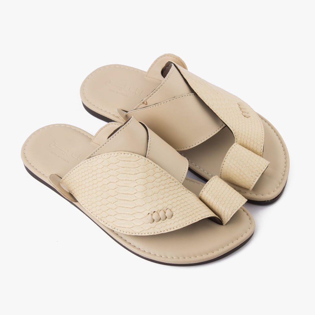 حذاء شرقي تركي ملمس قشري (المريح)