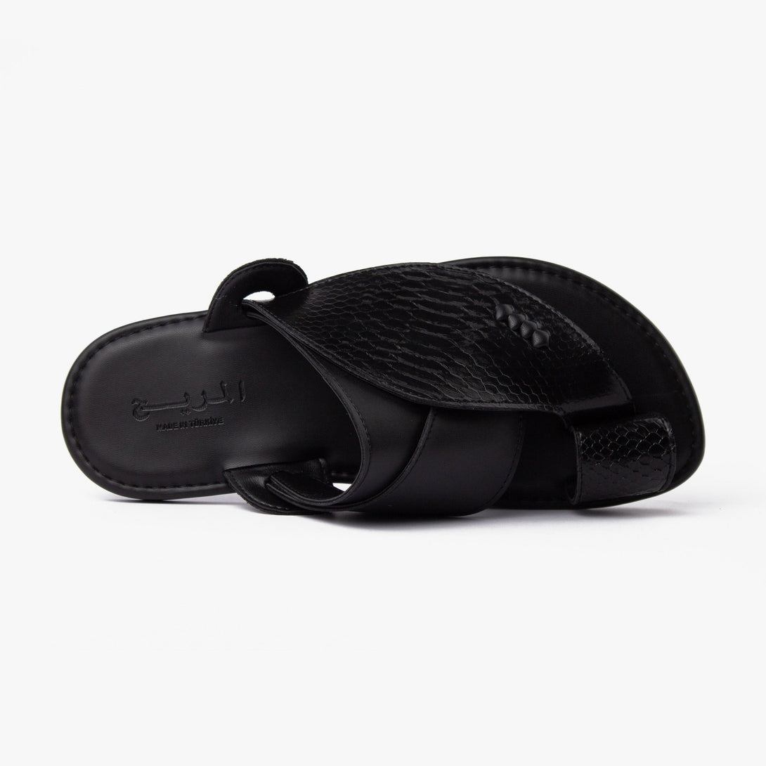 حذاء شرقي تركي ملمس قشري (المريح)