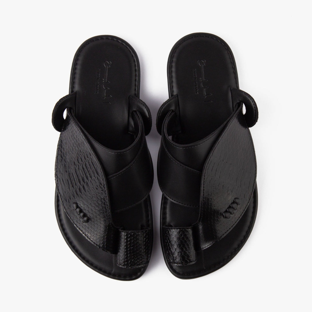 حذاء شرقي تركي ملمس قشري (المريح)