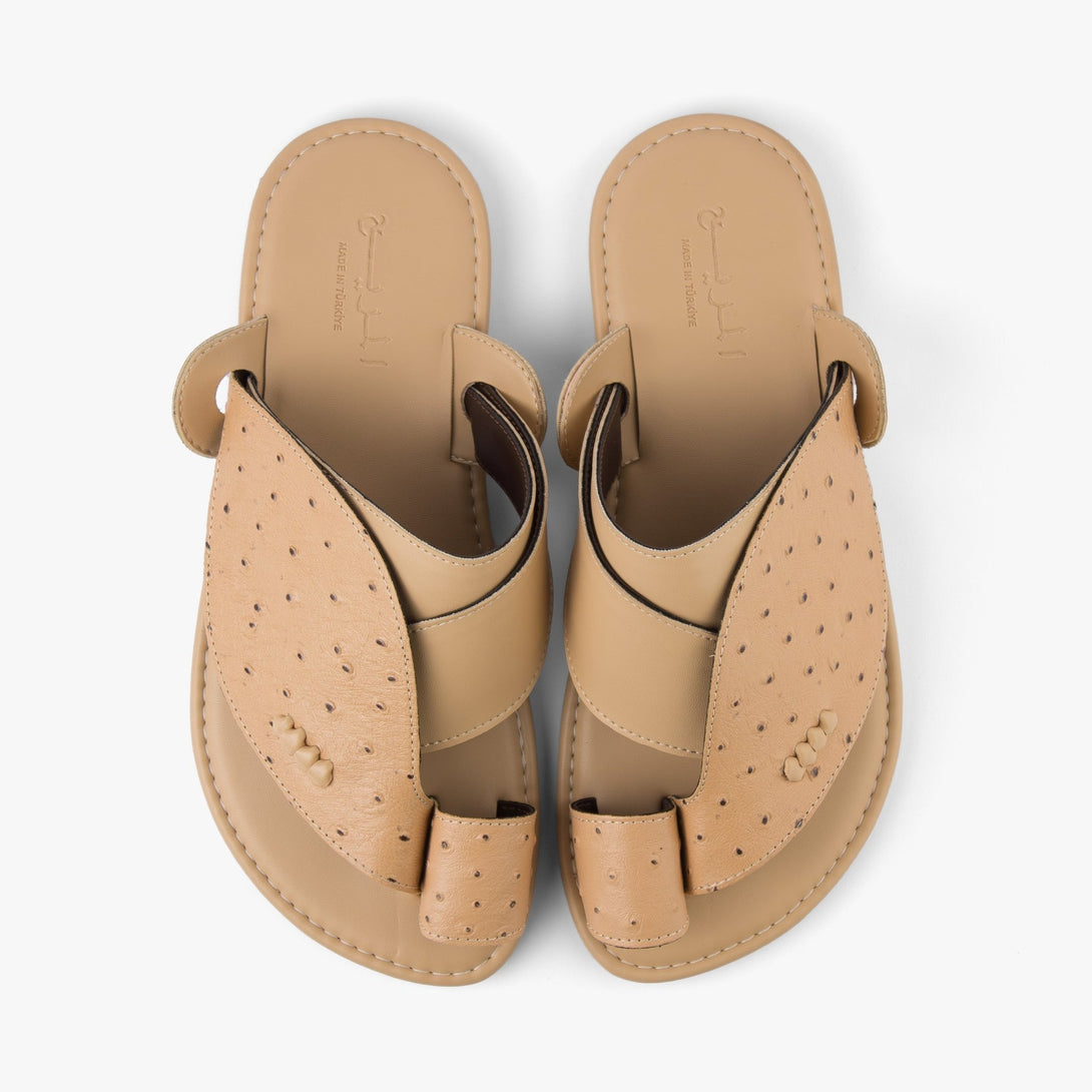 حذاء شرقي تركي جلد فاخر (المريح)