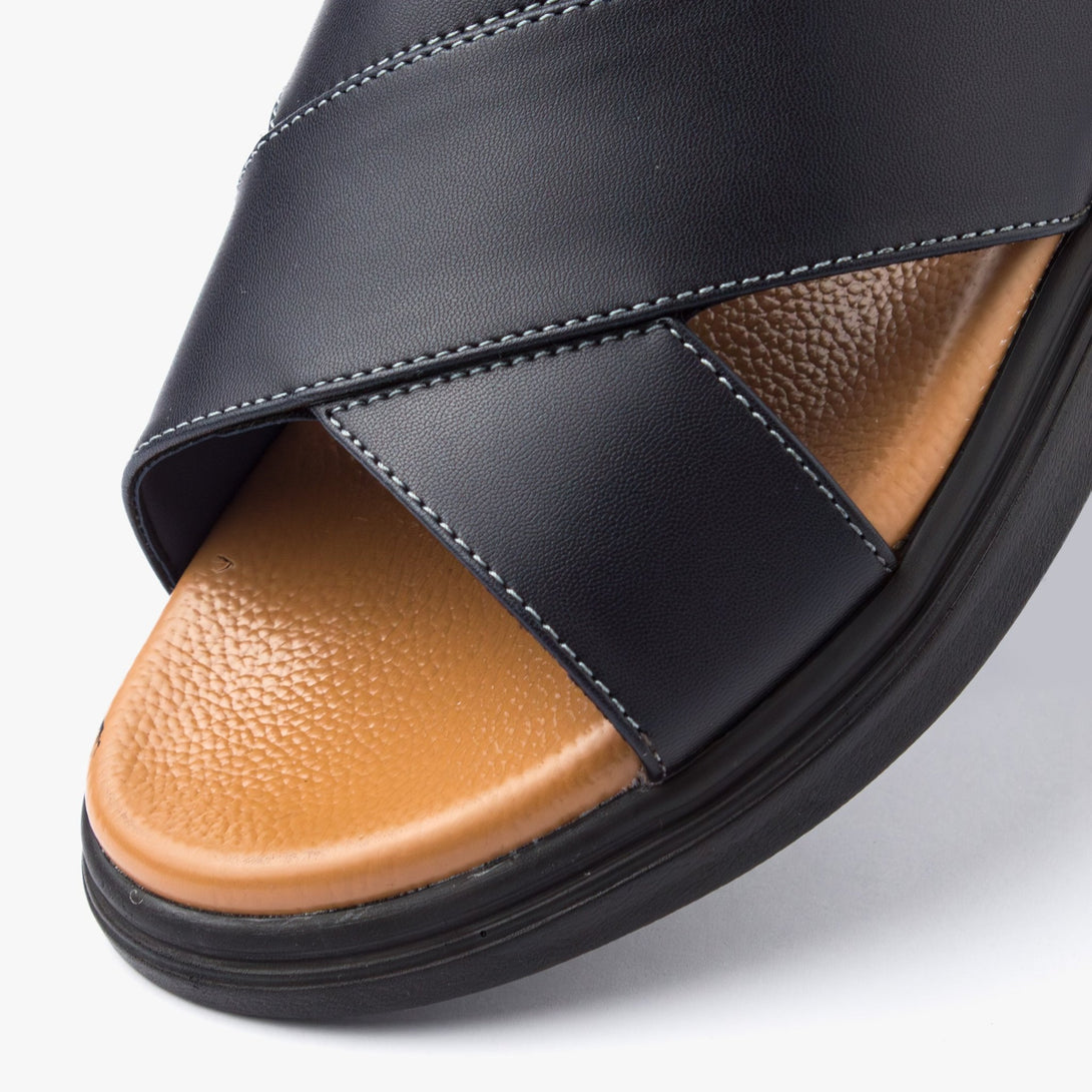 حذاء تركي طبي اصبع مفتوح (المريح)