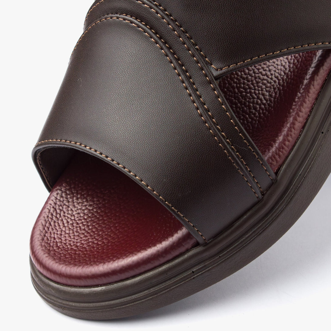 حذاء تركي طبي اصبع مفتوح (المريح)