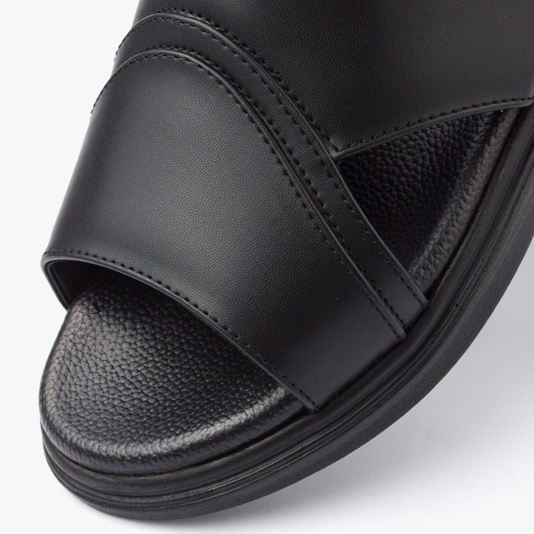 حذاء تركي طبي اصبع مفتوح (المريح)