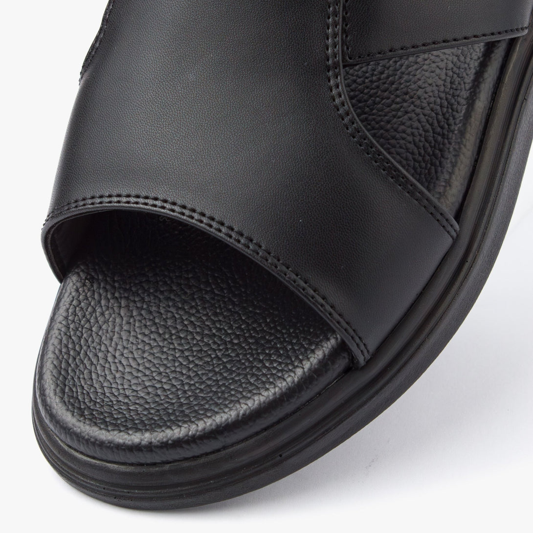 حذاء تركي طبي اصبع مفتوح (المريح)