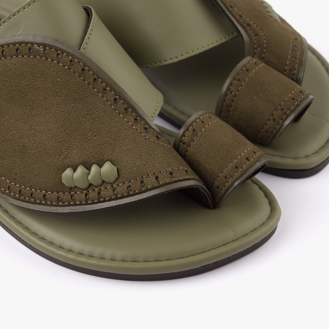 حذاء شرقي تركي جلد (المريح)