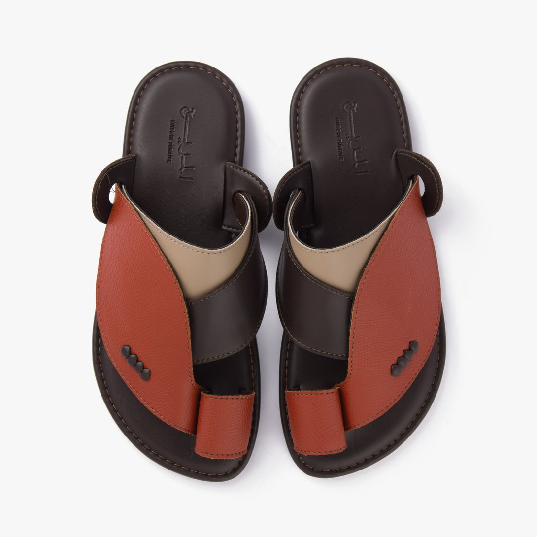 حذاء شرقي تركي جلد فاخر (المريح)