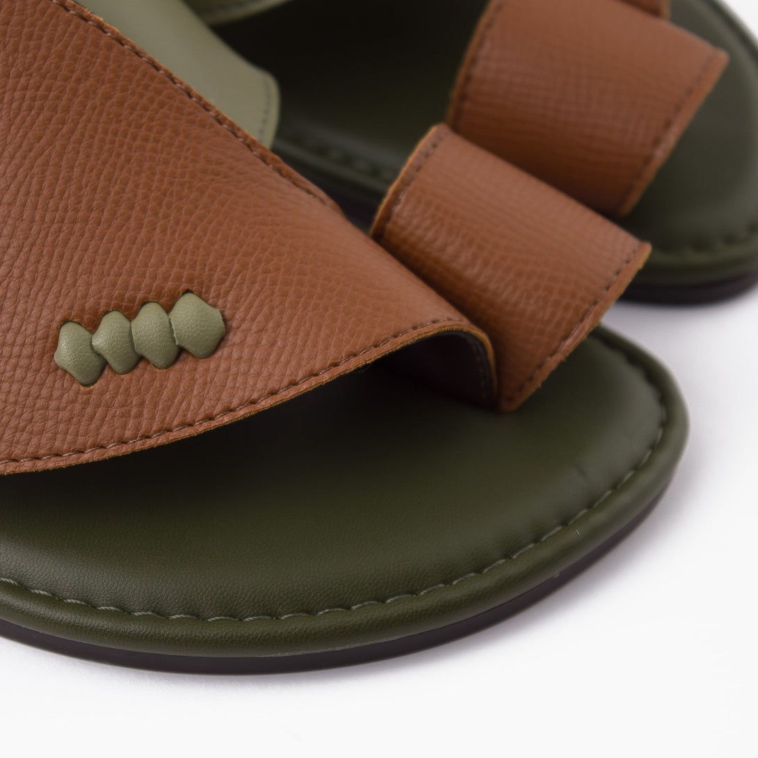 حذاء شرقي تركي جلد فاخر (المريح)