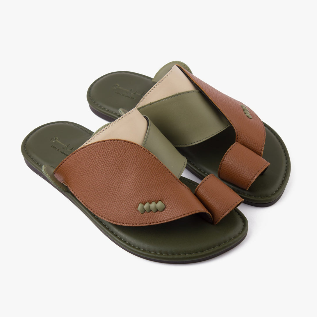 حذاء شرقي تركي جلد فاخر (المريح)