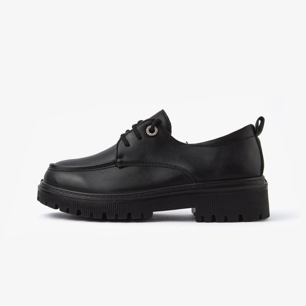 حذاء لوفر نسائي أسود