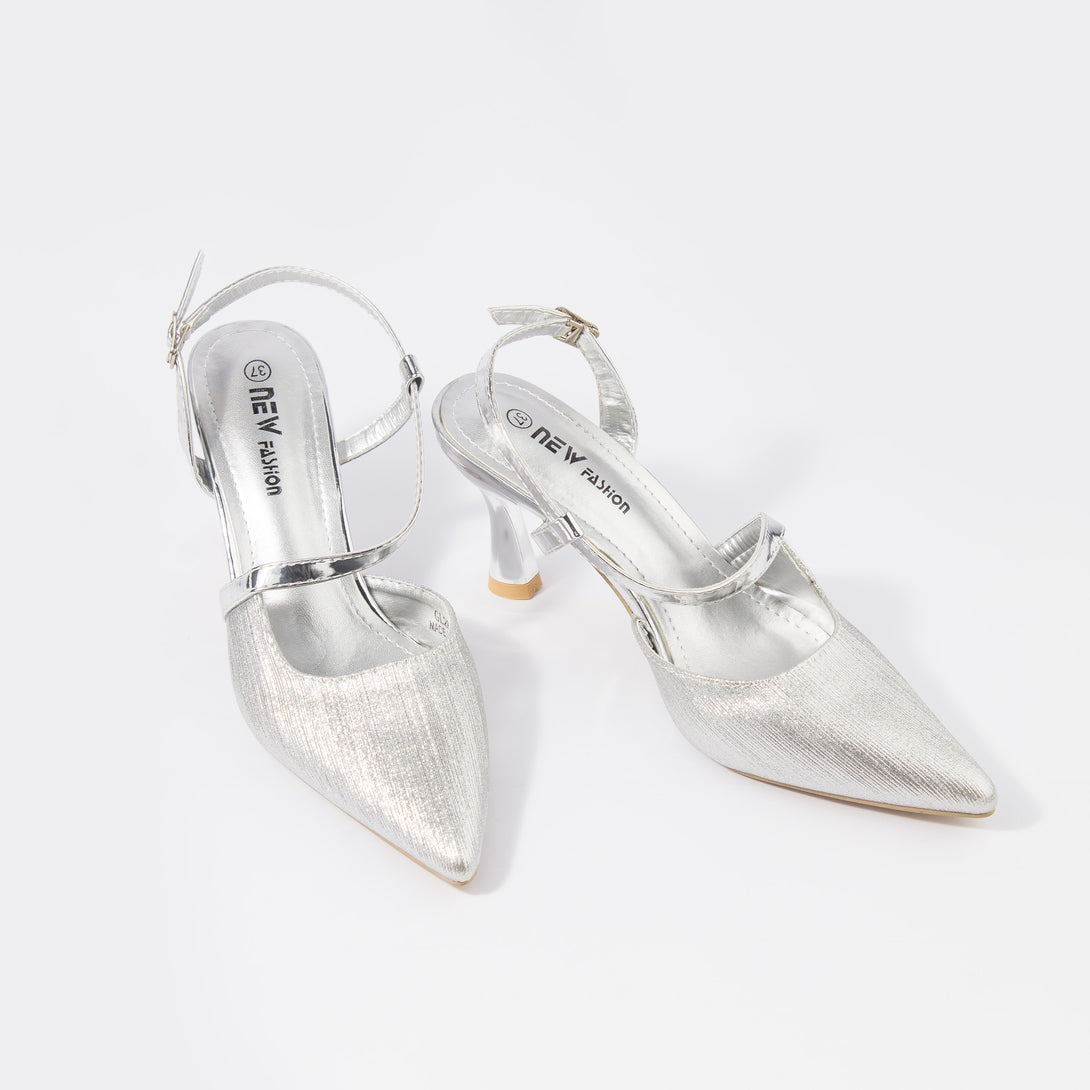 حذاء نسائي كعب متوسط سلاينغ باك