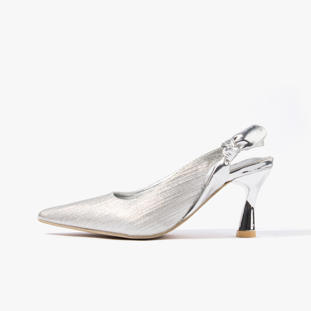 حذاء نسائي كعب متوسط سلاينغ باك