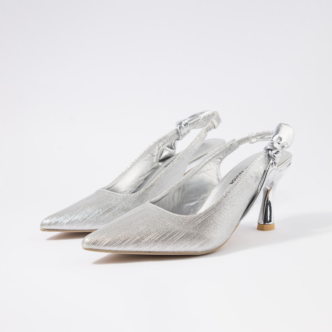 حذاء نسائي كعب متوسط سلاينغ باك