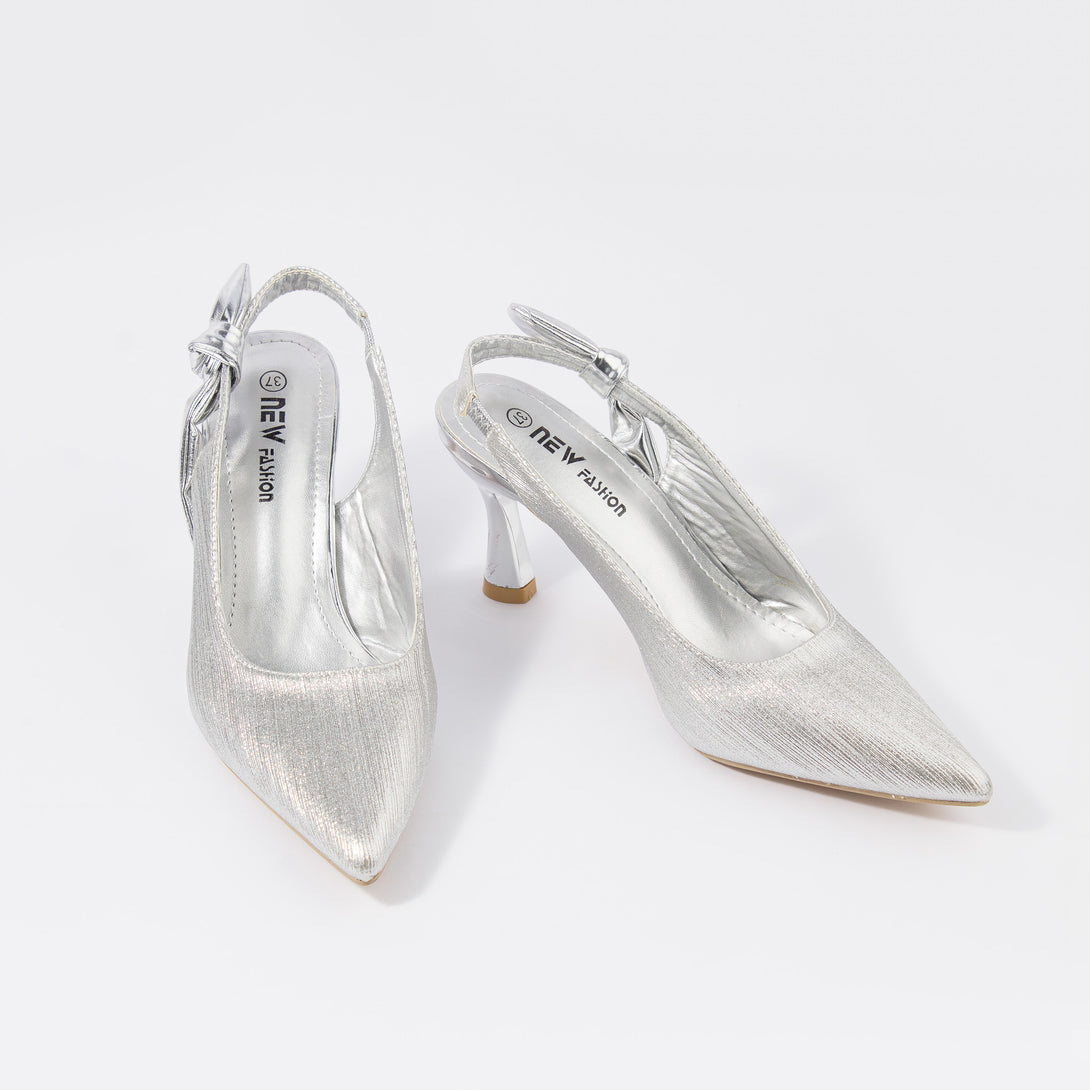 حذاء نسائي كعب متوسط سلاينغ باك