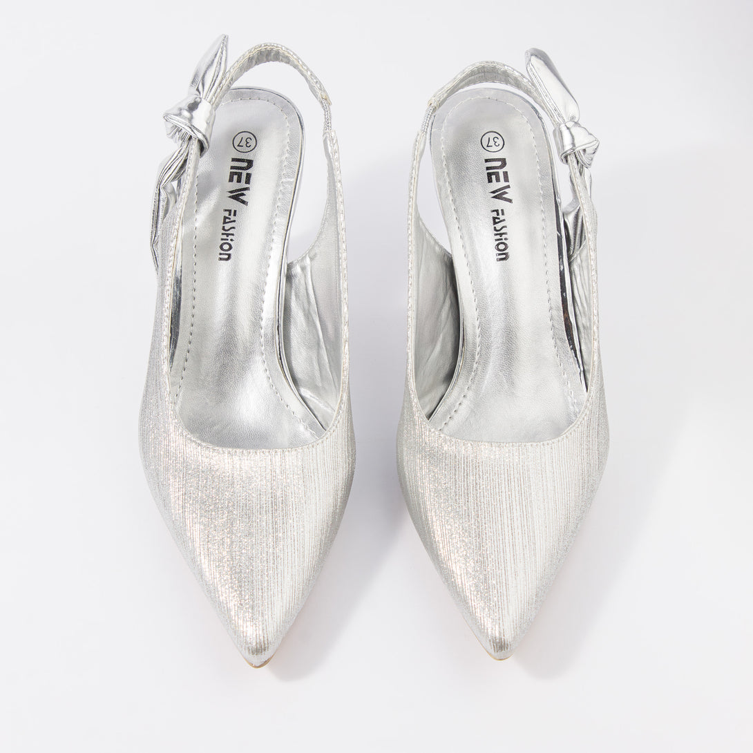 حذاء نسائي كعب متوسط سلاينغ باك