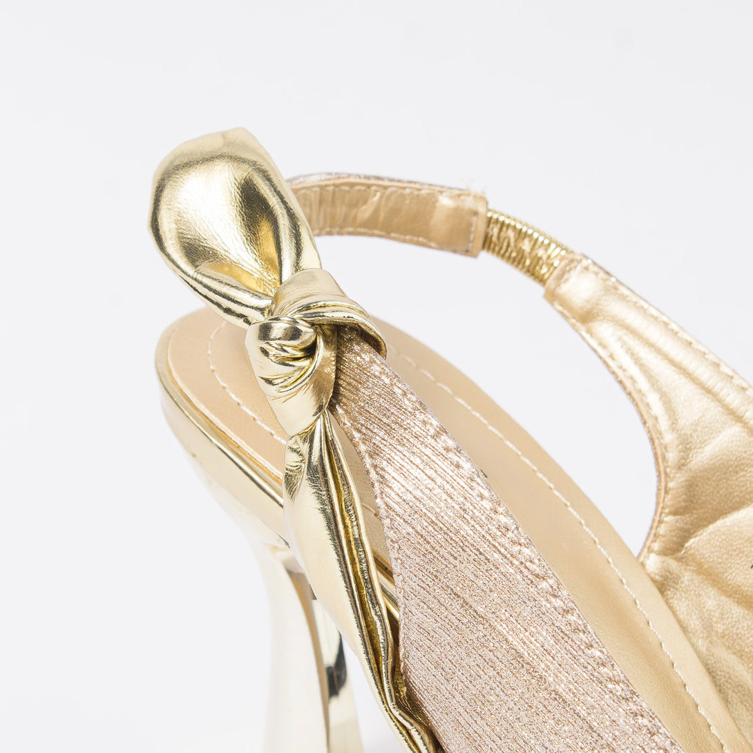 حذاء نسائي كعب متوسط سلاينغ باك