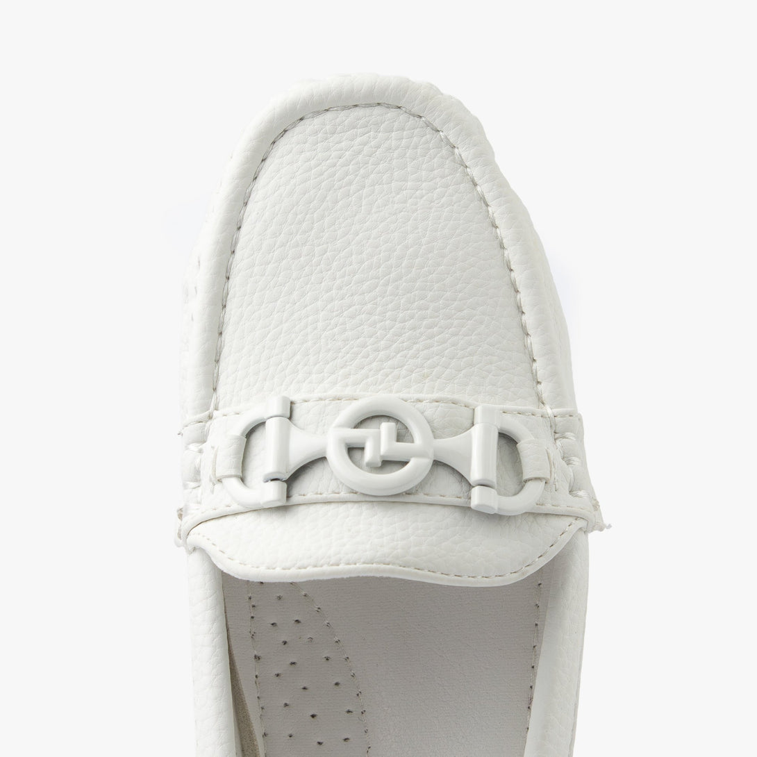 حذاء لوفر بكعب ويدج نسائي