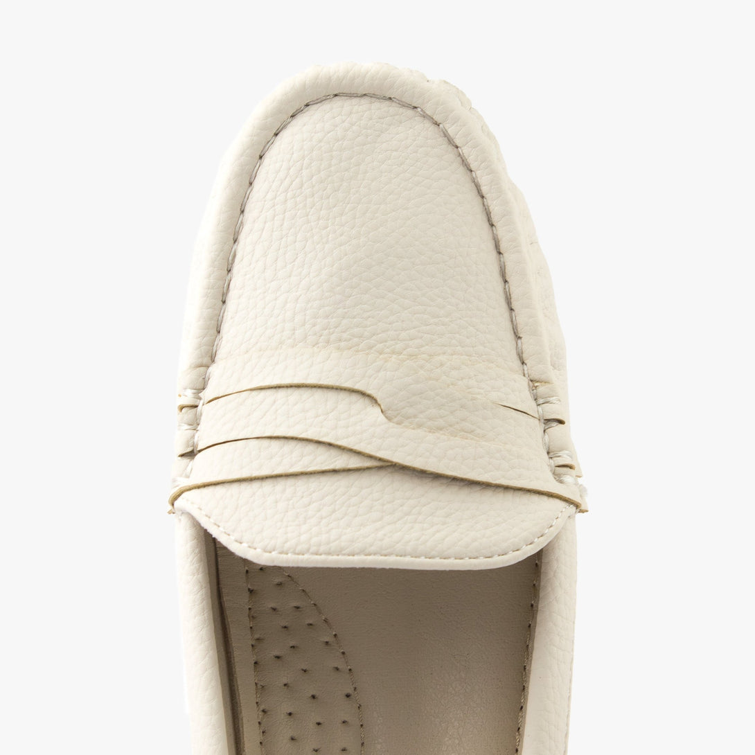 حذاء لوفر بكعب ويدج نسائي