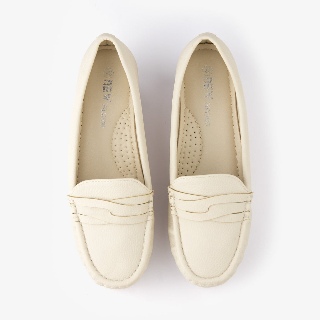 حذاء لوفر بكعب ويدج نسائي