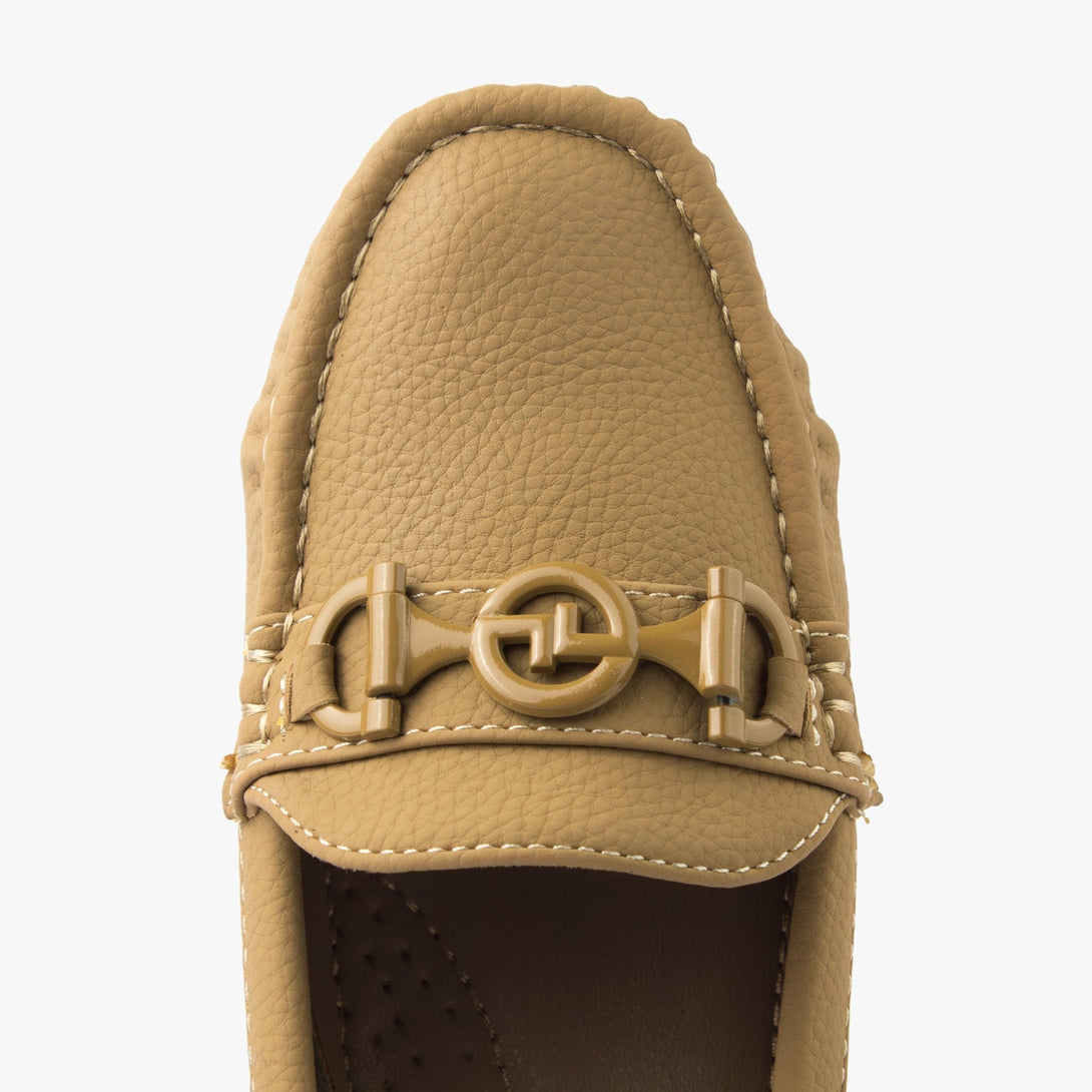 حذاء لوفر بكعب ويدج نسائي