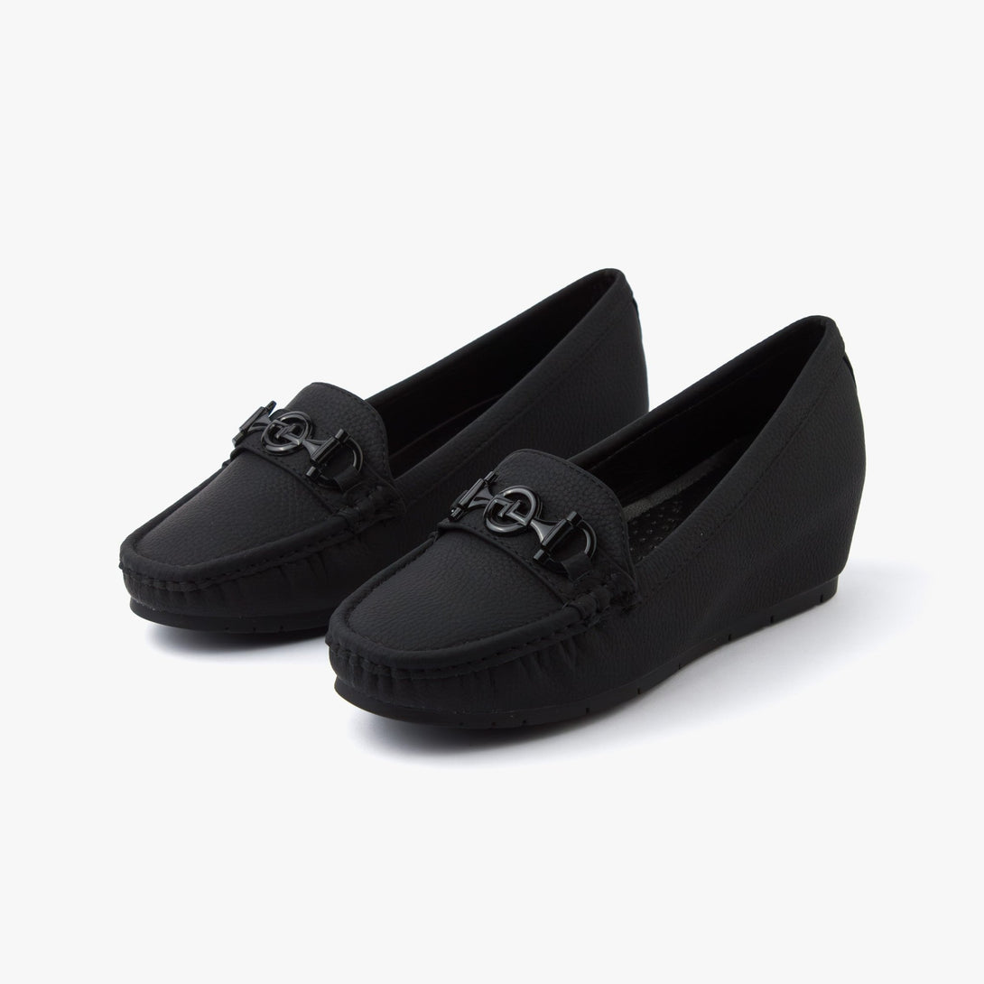 حذاء لوفر بكعب ويدج نسائي