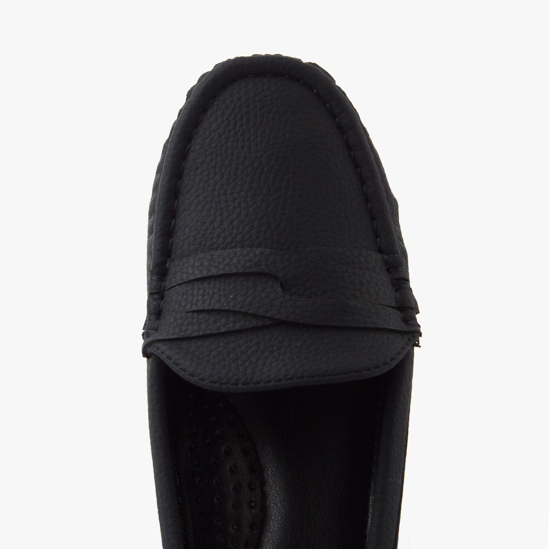 حذاء لوفر بكعب ويدج نسائي