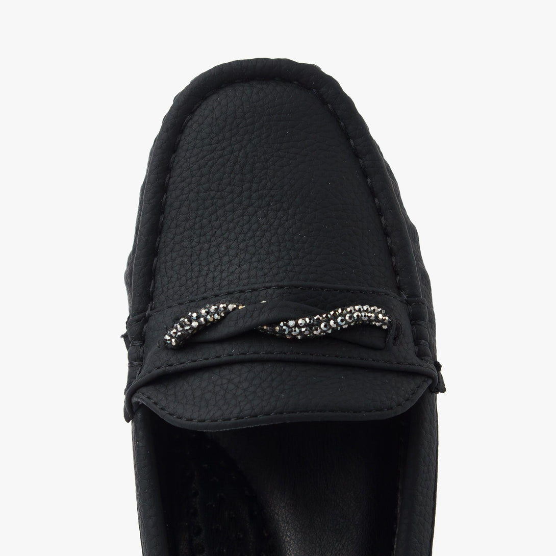 حذاء لوفر بكعب ويدج نسائي