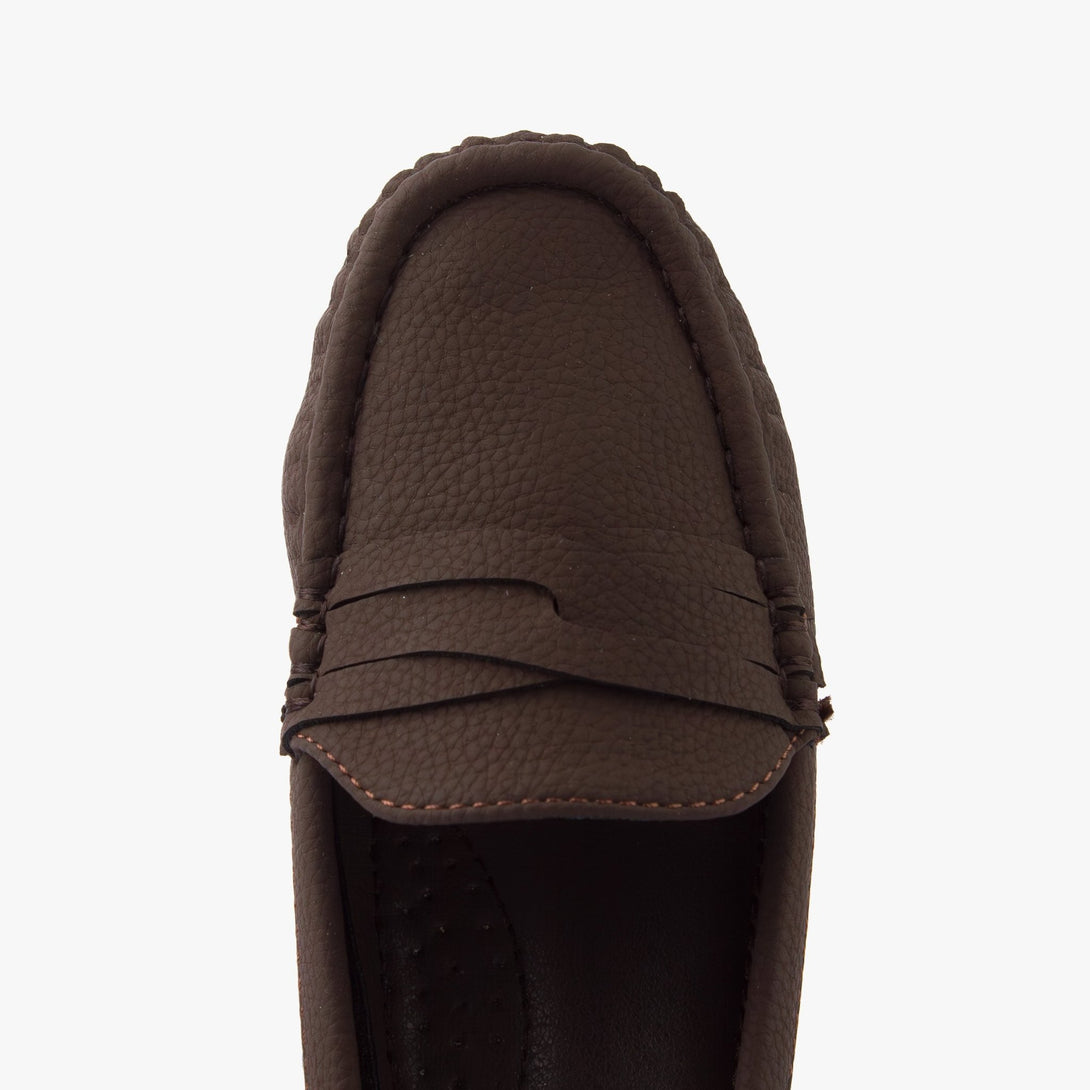 حذاء لوفر بكعب ويدج نسائي