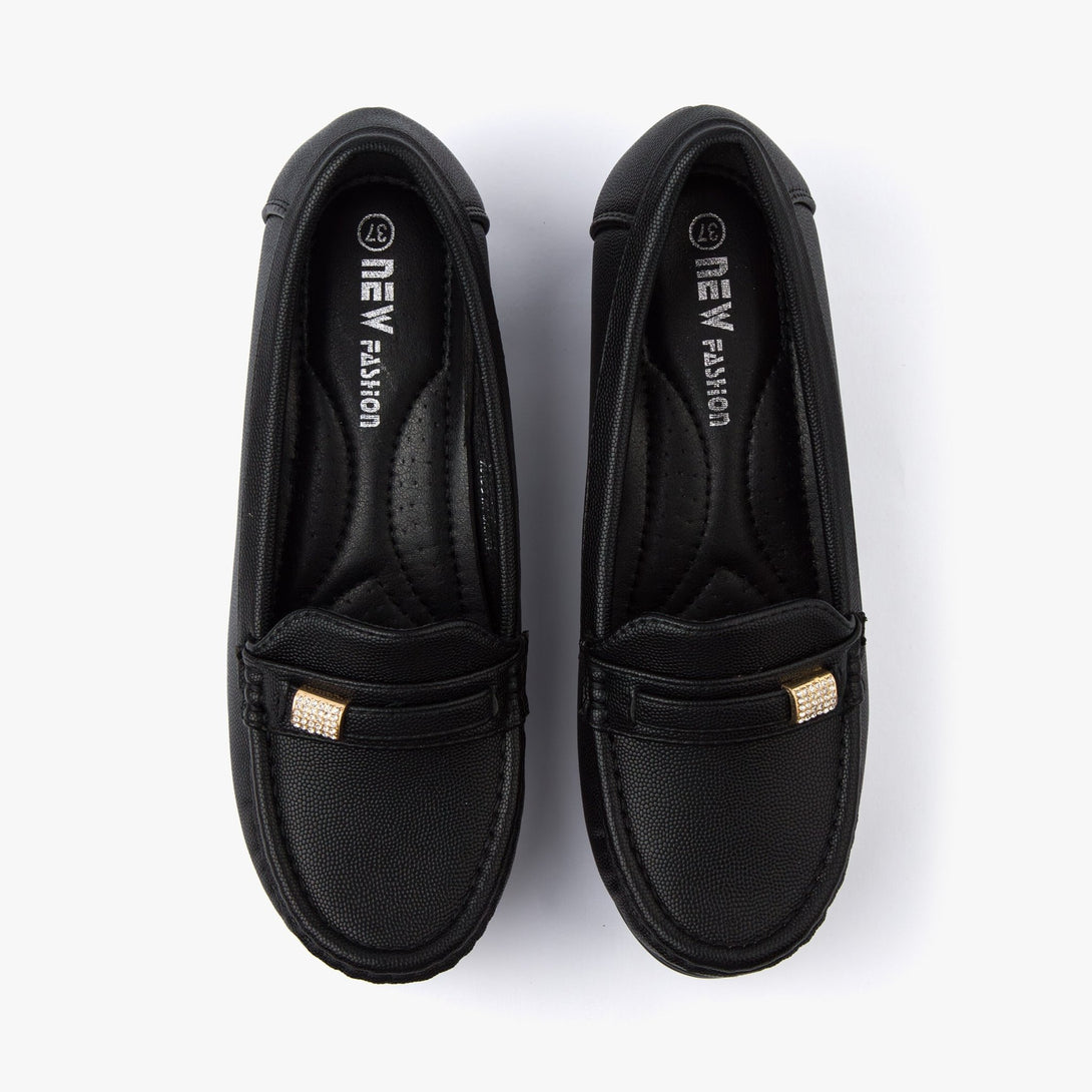 حذاء لوفر بكعب نسائي